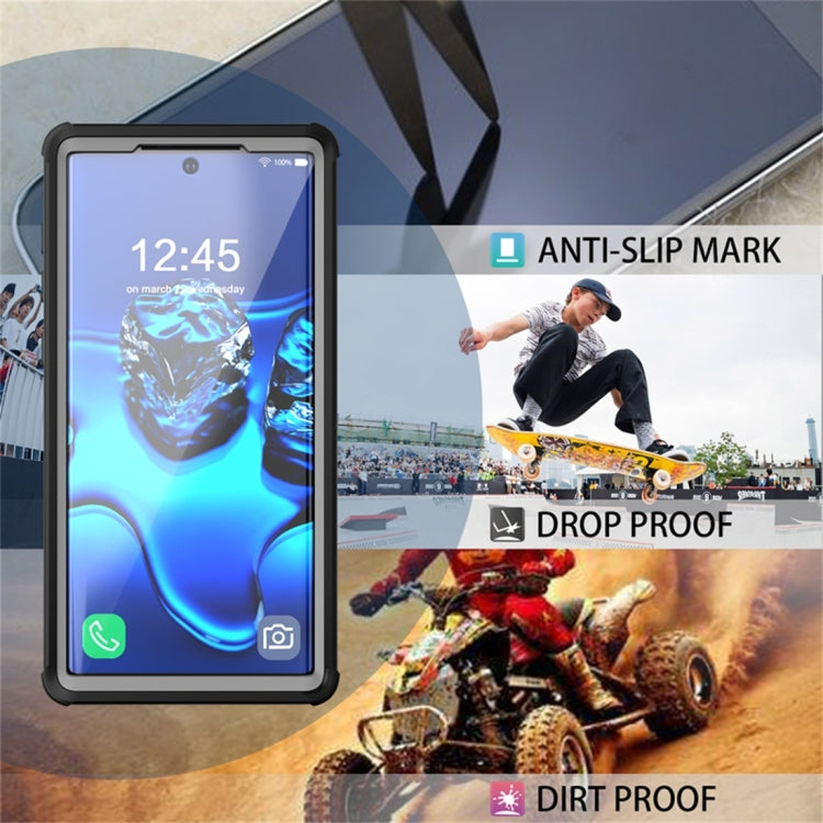 For Galaxy Note 10 RedPepper Shockproof Scratchproof Dust-proof PC + TPU Protective Case(Black)