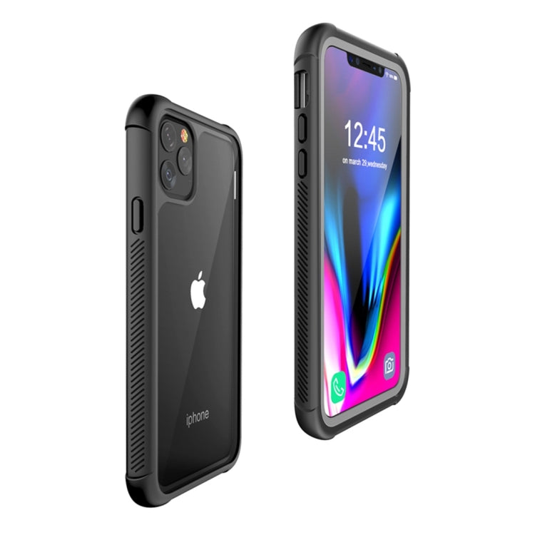 For iPhone 11 Pro Max RedPepper Shockproof Scratchproof Dust-proof PC + TPU Protective Case(Black)