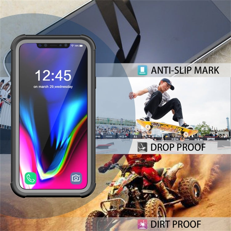 For iPhone 11 Pro Max RedPepper Shockproof Scratchproof Dust-proof PC + TPU Protective Case(Black)