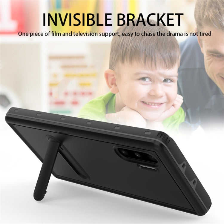 For Galaxy Note 10 RedPepper Shockproof Waterproof Solid Color PC + TPU Protective Case with Holder