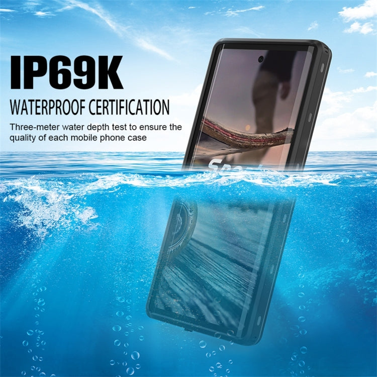 For Galaxy Note 10 RedPepper Shockproof Waterproof Solid Color PC + TPU Protective Case with Holder