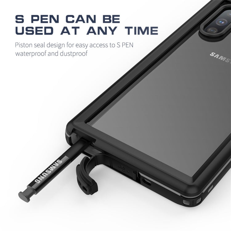 For Galaxy Note 10 RedPepper Shockproof Waterproof PC + TPU Protective Case