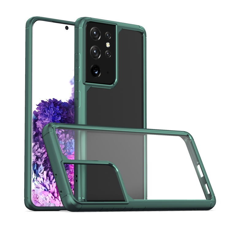 For Samsung Galaxy S21 Ultra 5G TPU + PC Protective Case