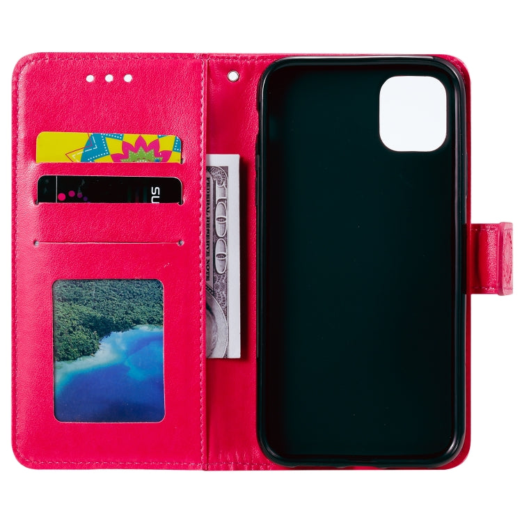 For iPhone 13 mini Totem Flower Embossed Horizontal Flip TPU + PU Leather Case with Holder & Card Slots & Wallet