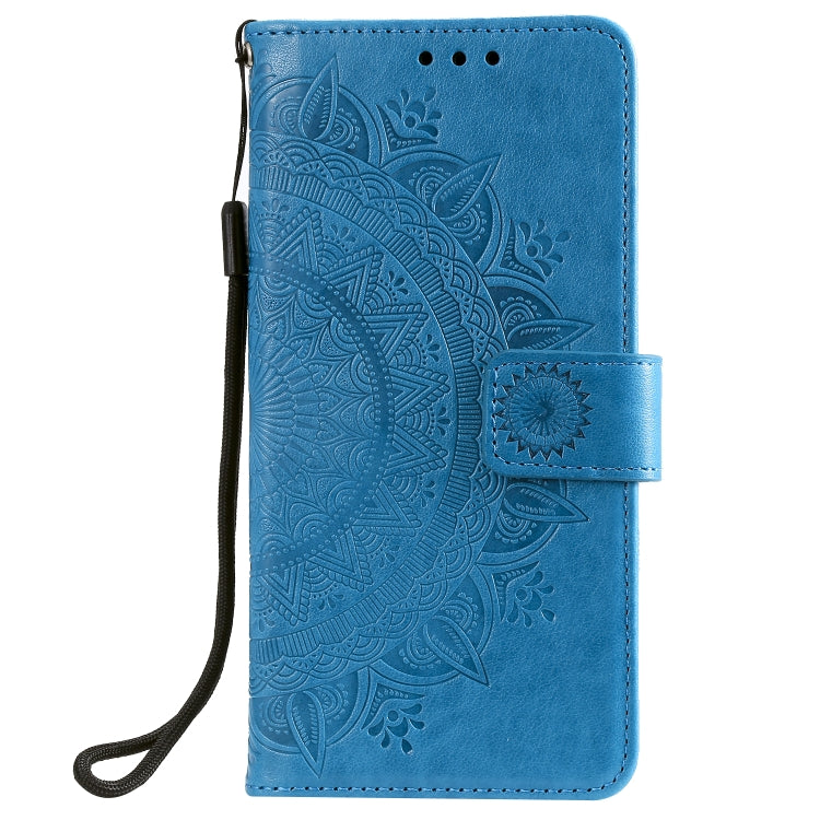For iPhone 13 mini Totem Flower Embossed Horizontal Flip TPU + PU Leather Case with Holder & Card Slots & Wallet