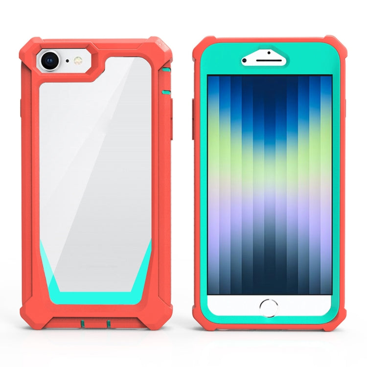 For iPhone SE 2022 / SE 2020 / 8 / 7 / 6s / 6 Stellar Space PC + TPU 360 Degree All-inclusive Shockproof Case
