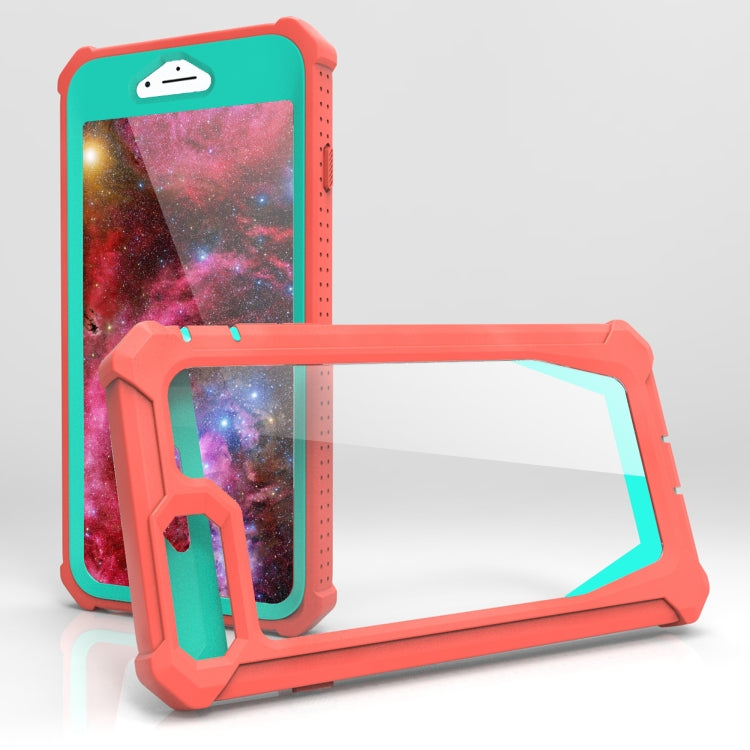 For iPhone SE 2022 / SE 2020 / 8 / 7 / 6s / 6 Stellar Space PC + TPU 360 Degree All-inclusive Shockproof Case