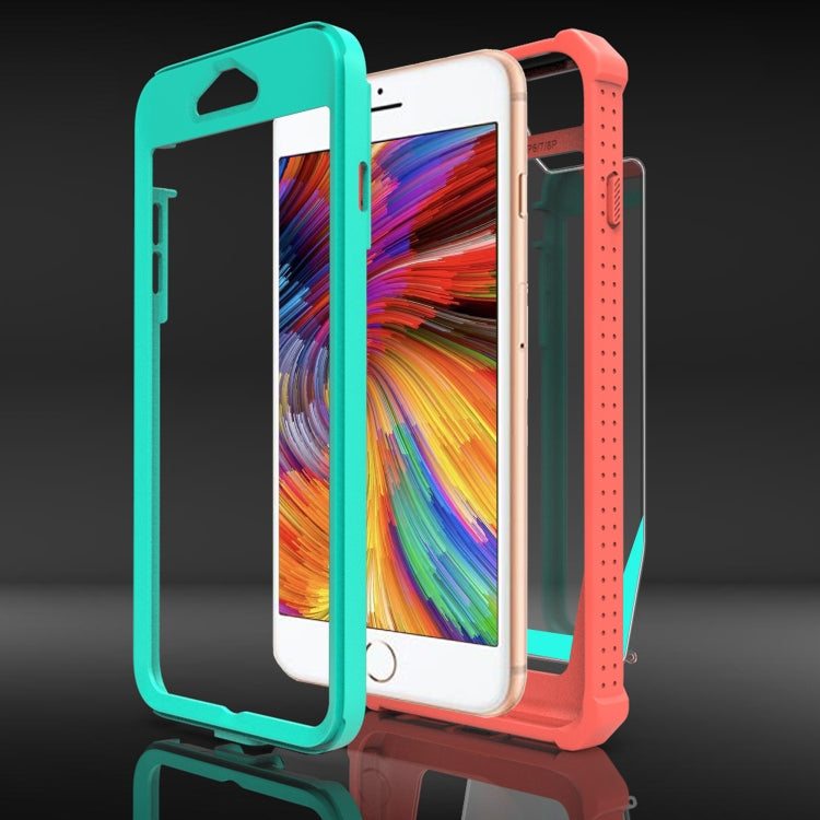For iPhone SE 2022 / SE 2020 / 8 / 7 / 6s / 6 Stellar Space PC + TPU 360 Degree All-inclusive Shockproof Case