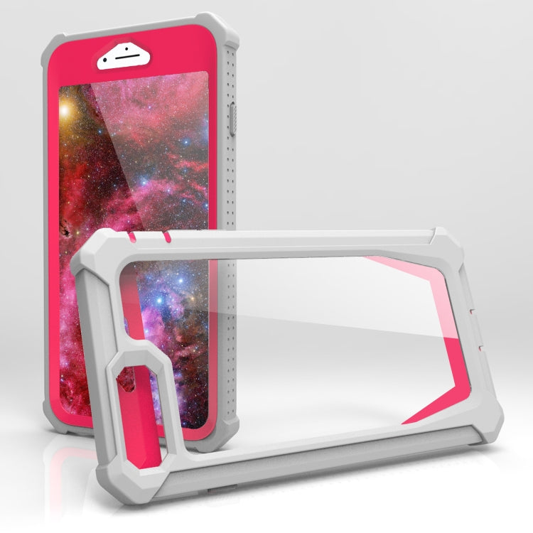 For iPhone SE 2022 / SE 2020 / 8 / 7 / 6s / 6 Stellar Space PC + TPU 360 Degree All-inclusive Shockproof Case