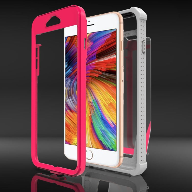 For iPhone SE 2022 / SE 2020 / 8 / 7 / 6s / 6 Stellar Space PC + TPU 360 Degree All-inclusive Shockproof Case