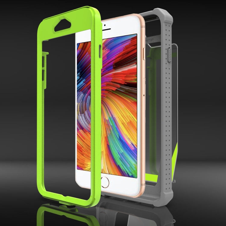 For iPhone SE 2022 / SE 2020 / 8 / 7 / 6s / 6 Stellar Space PC + TPU 360 Degree All-inclusive Shockproof Case