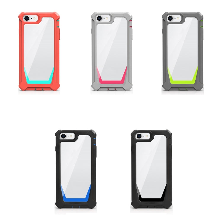 For iPhone SE 2022 / SE 2020 / 8 / 7 / 6s / 6 Stellar Space PC + TPU 360 Degree All-inclusive Shockproof Case