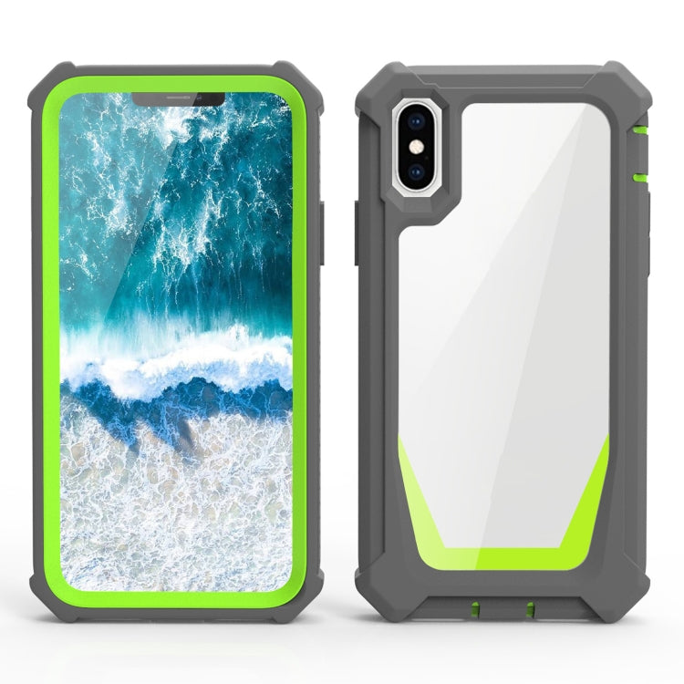 For iPhone X / XS Stellar Space PC + TPU 360 Degree All-inclusive Shockproof Case