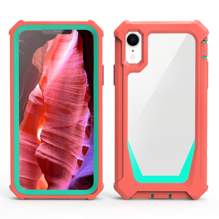 For iPhone XR Stellar Space PC + TPU 360 Degree All-inclusive Shockproof Case