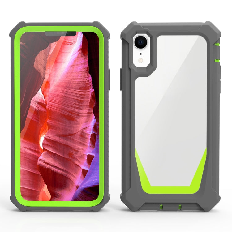 For iPhone XR Stellar Space PC + TPU 360 Degree All-inclusive Shockproof Case
