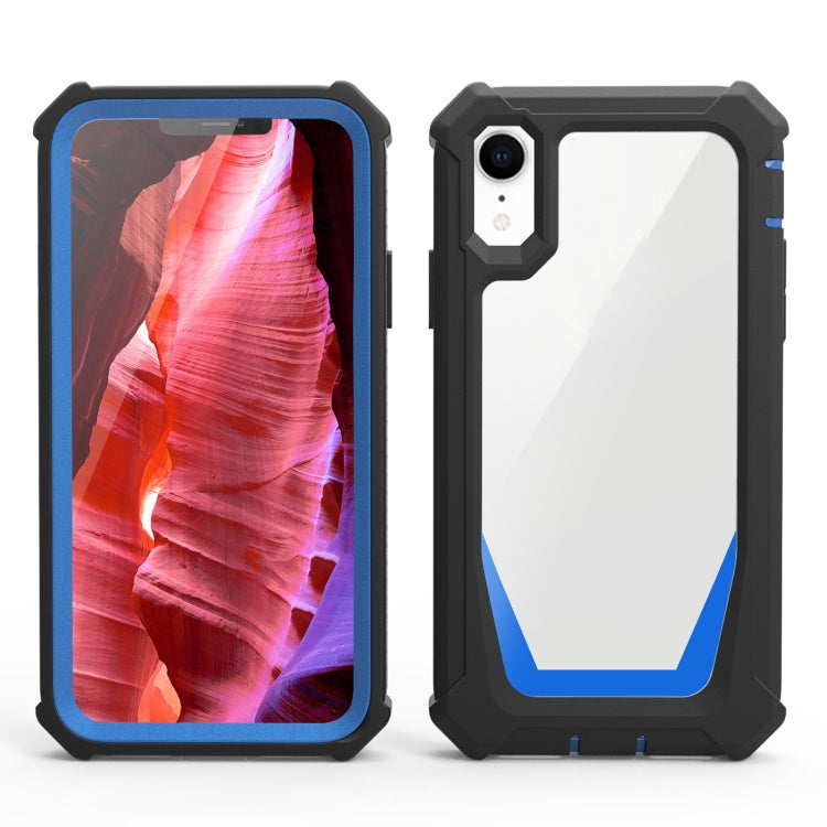 For iPhone XR Stellar Space PC + TPU 360 Degree All-inclusive Shockproof Case