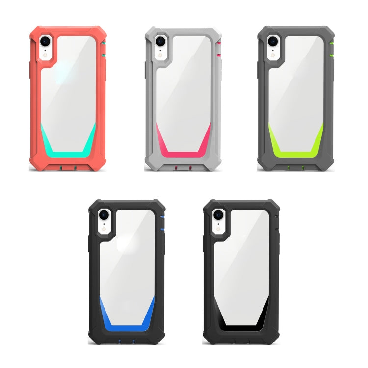 For iPhone XR Stellar Space PC + TPU 360 Degree All-inclusive Shockproof Case
