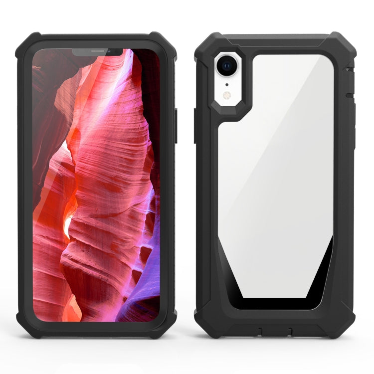 For iPhone XR Stellar Space PC + TPU 360 Degree All-inclusive Shockproof Case