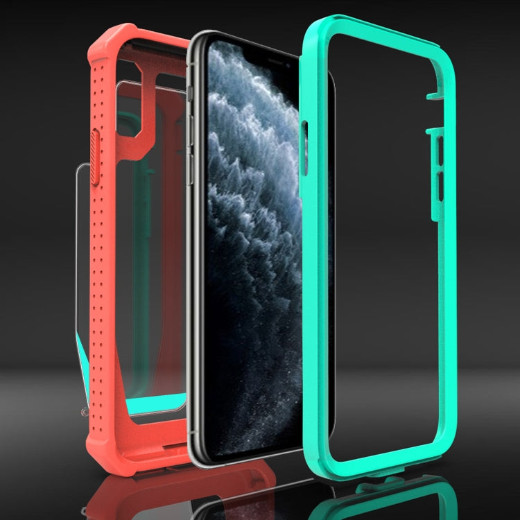 For iPhone XS Max Stellar Space PC + TPU 360 Degree All-inclusive Shockproof Case