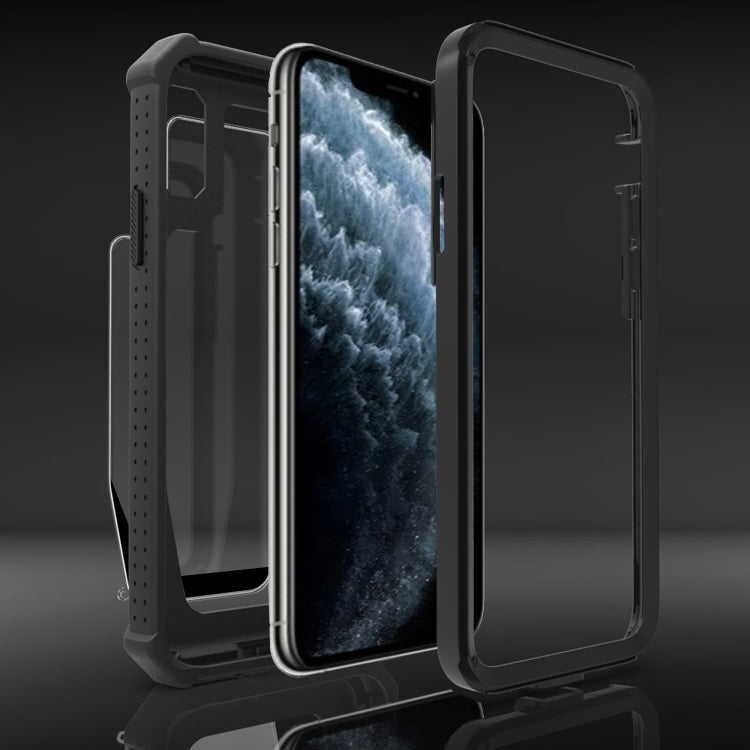 For iPhone XS Max Stellar Space PC + TPU 360 Degree All-inclusive Shockproof Case