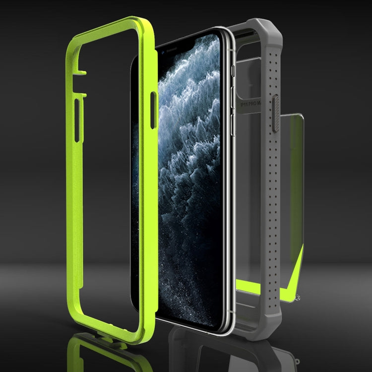 For iPhone 11 Stellar Space PC + TPU 360 Degree All-inclusive Shockproof Case