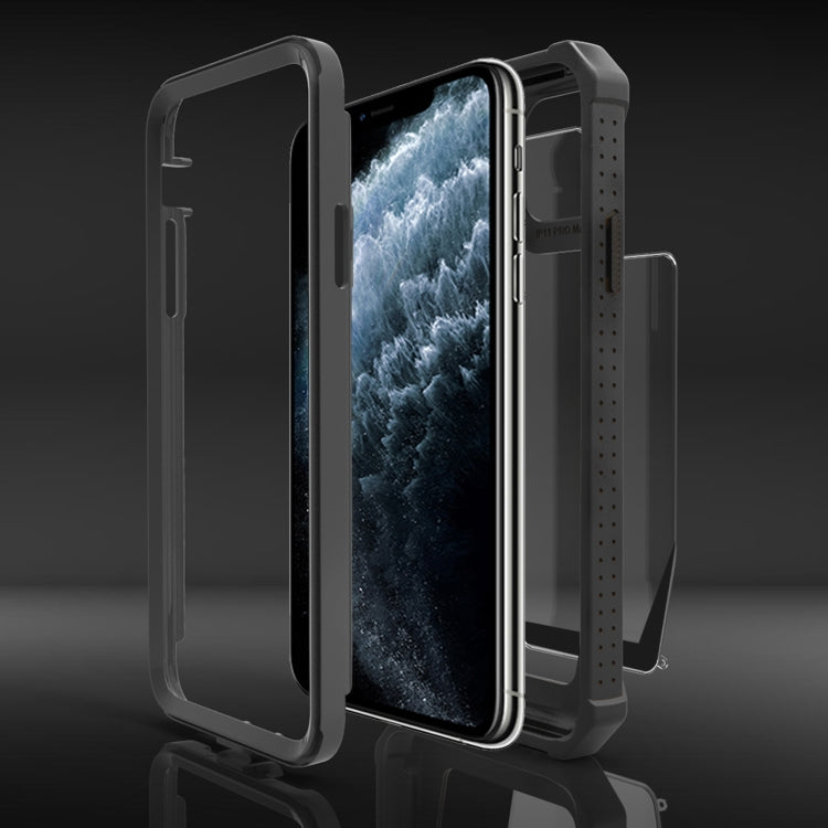 For iPhone 11 Stellar Space PC + TPU 360 Degree All-inclusive Shockproof Case