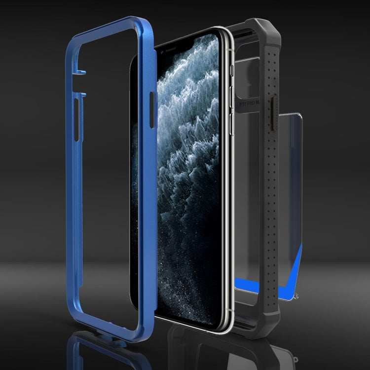 For iPhone 11 Pro Stellar Space PC + TPU 360 Degree All-inclusive Shockproof Case