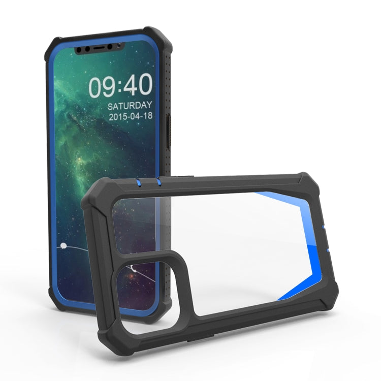 For iPhone 12 / 12 Pro Stellar Space PC + TPU 360 Degree All-inclusive Shockproof Case