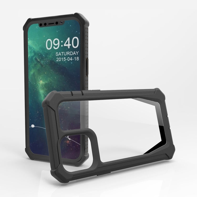 For iPhone 12 / 12 Pro Stellar Space PC + TPU 360 Degree All-inclusive Shockproof Case