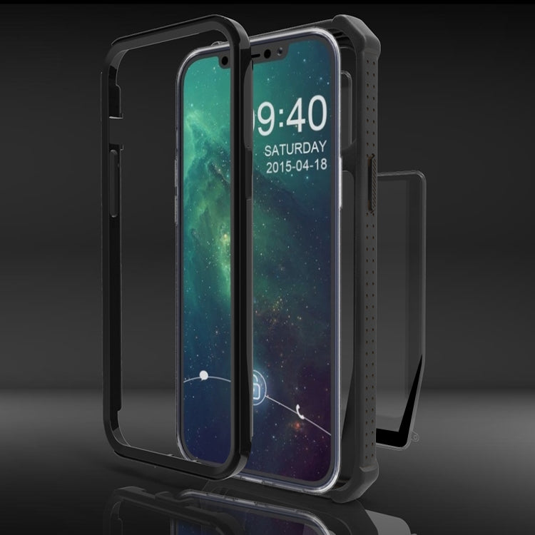 For iPhone 12 Pro Max Stellar Space PC + TPU 360 Degree All-inclusive Shockproof Case