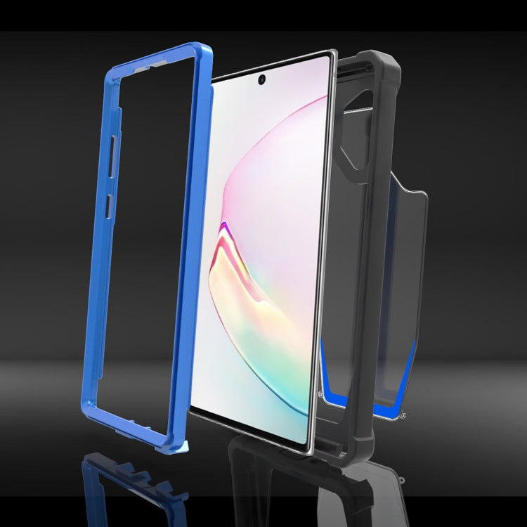 For Samsung Galaxy Note10+ Stellar Space PC + TPU 360 Degree All-inclusive Shockproof Case