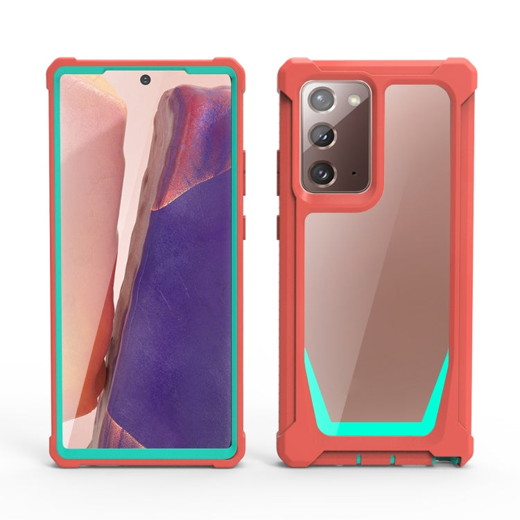 For Samsung Galaxy Note20 Stellar Space PC + TPU 360 Degree All-inclusive Shockproof Case
