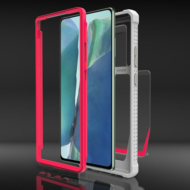 For Samsung Galaxy Note20 Stellar Space PC + TPU 360 Degree All-inclusive Shockproof Case