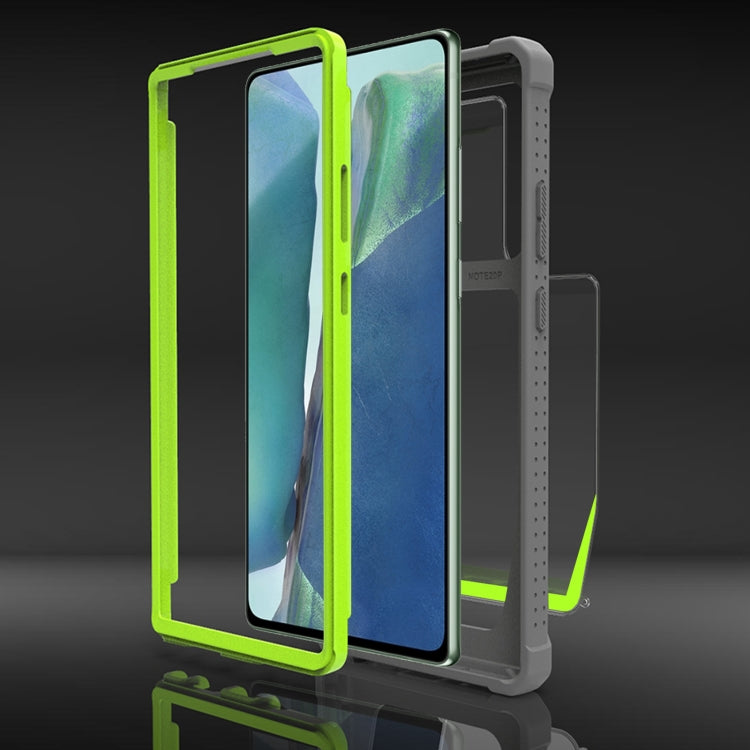 For Samsung Galaxy Note20 Stellar Space PC + TPU 360 Degree All-inclusive Shockproof Case