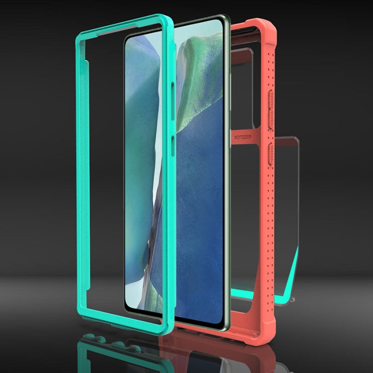 For Samsung Galaxy Note20 Ultra Stellar Space PC + TPU 360 Degree All-inclusive Shockproof Case