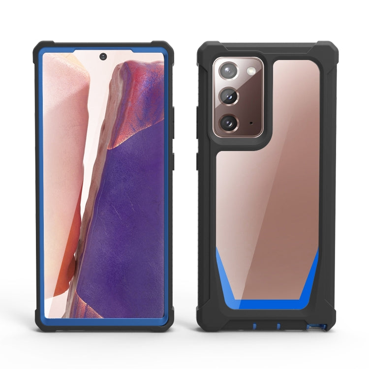 For Samsung Galaxy Note20 Ultra Stellar Space PC + TPU 360 Degree All-inclusive Shockproof Case