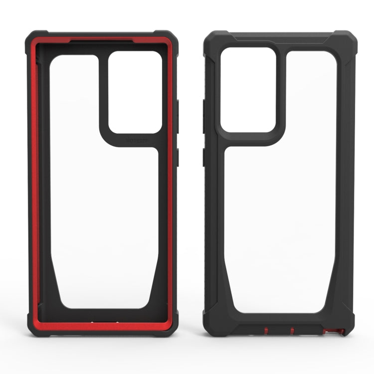 For Samsung Galaxy Note20 Ultra Stellar Space PC + TPU 360 Degree All-inclusive Shockproof Case