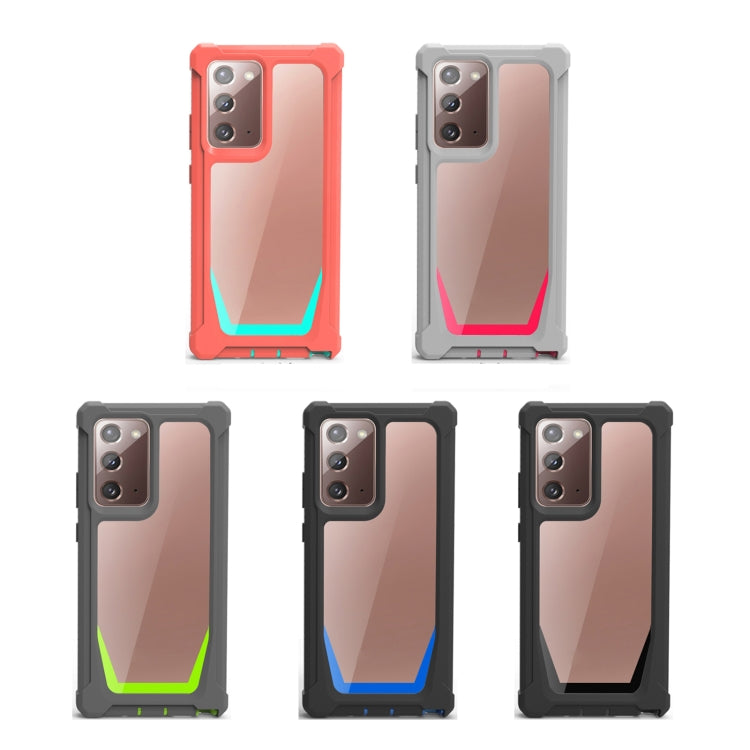 For Samsung Galaxy Note20 Ultra Stellar Space PC + TPU 360 Degree All-inclusive Shockproof Case