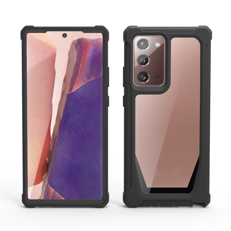 For Samsung Galaxy Note20 Ultra Stellar Space PC + TPU 360 Degree All-inclusive Shockproof Case