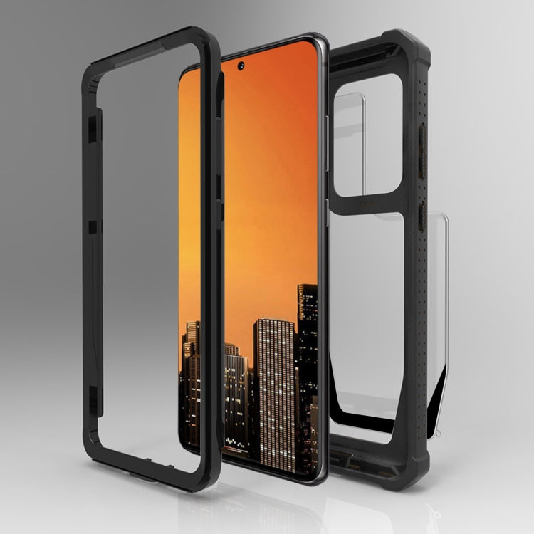 For Samsung Galaxy S20 Stellar Space PC + TPU 360 Degree All-inclusive Shockproof Case