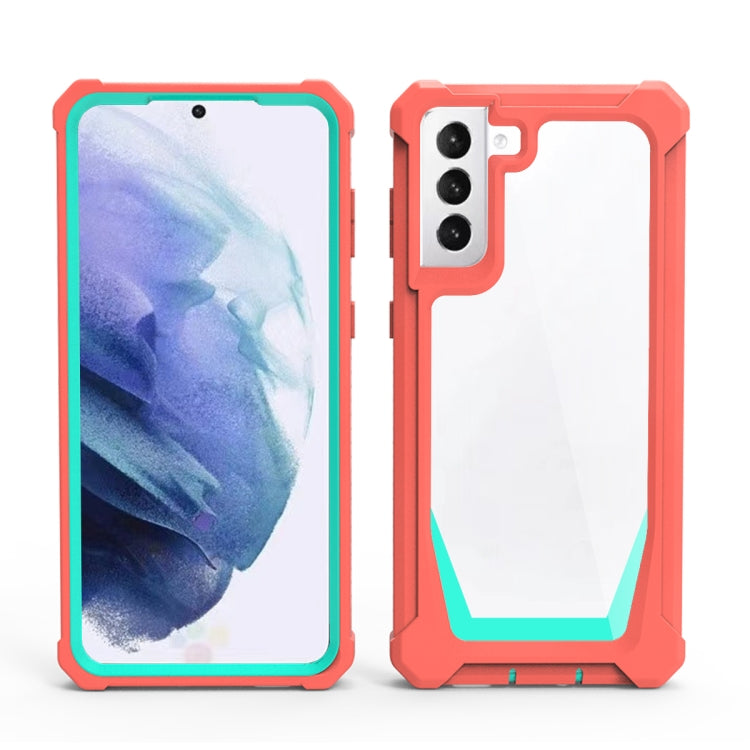 For Samsung Galaxy S21 5G Stellar Space PC + TPU 360 Degree All-inclusive Shockproof Case