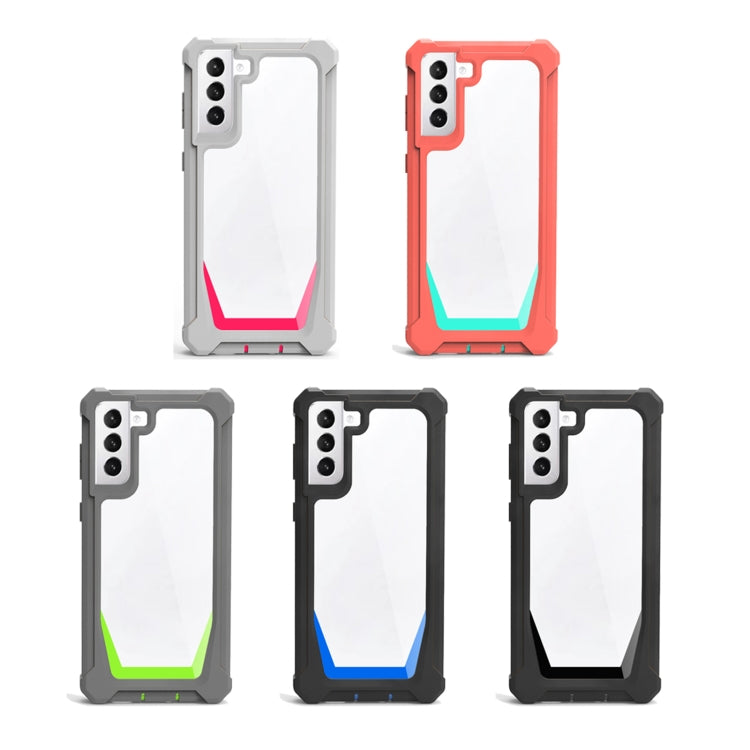 For Samsung Galaxy S21+ 5G Stellar Space PC + TPU 360 Degree All-inclusive Shockproof Case