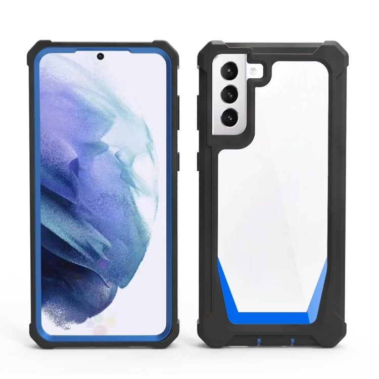 For Samsung Galaxy S21+ 5G Stellar Space PC + TPU 360 Degree All-inclusive Shockproof Case