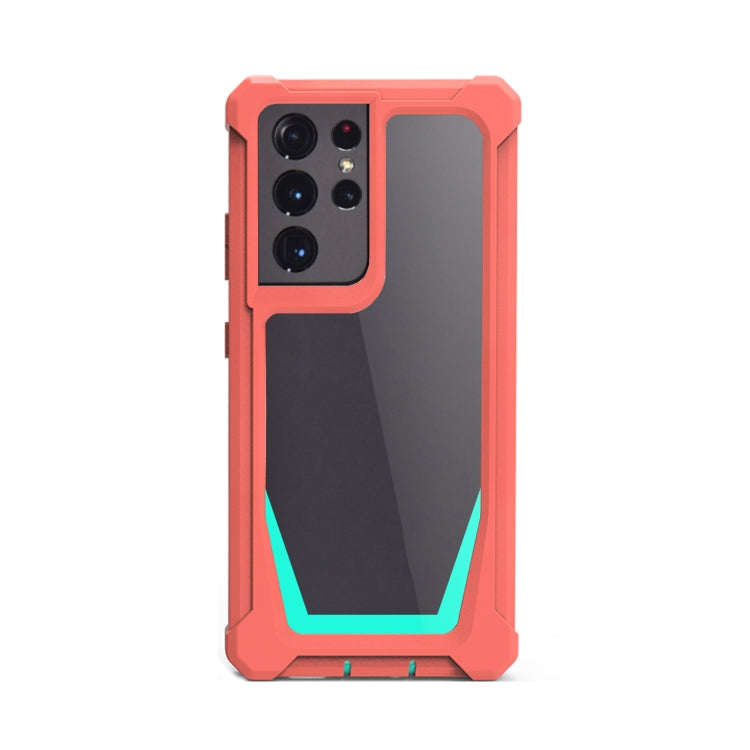 For Samsung Galaxy S21 Ultra 5G Stellar Space PC + TPU 360 Degree All-inclusive Shockproof Case