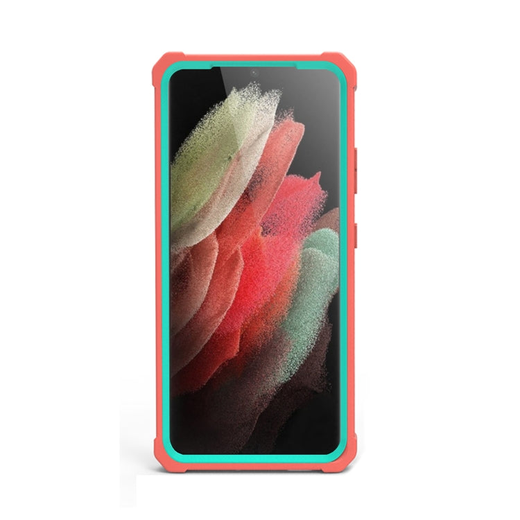 For Samsung Galaxy S21 Ultra 5G Stellar Space PC + TPU 360 Degree All-inclusive Shockproof Case