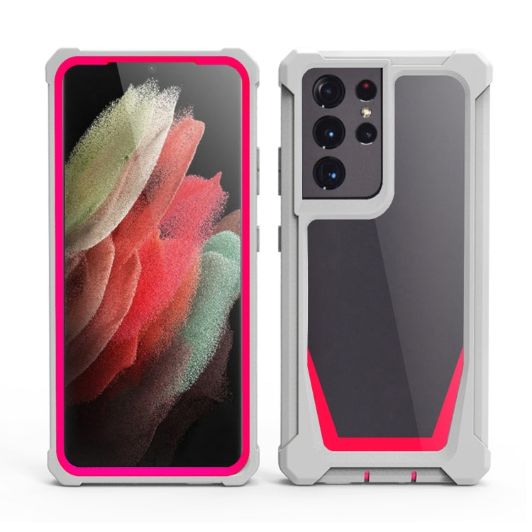 For Samsung Galaxy S21 Ultra 5G Stellar Space PC + TPU 360 Degree All-inclusive Shockproof Case