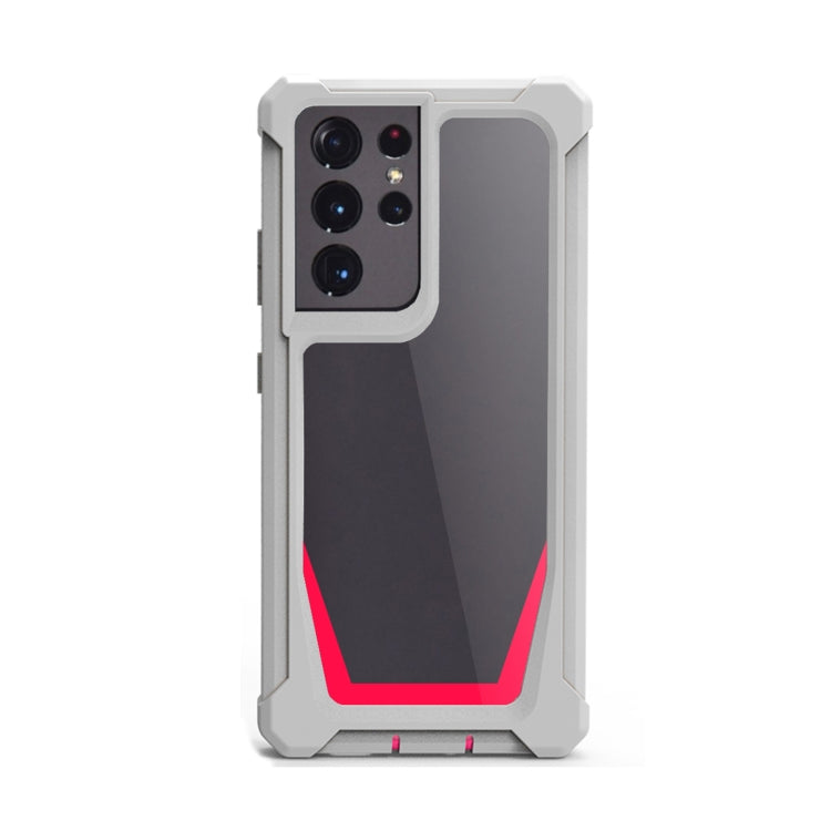 For Samsung Galaxy S21 Ultra 5G Stellar Space PC + TPU 360 Degree All-inclusive Shockproof Case