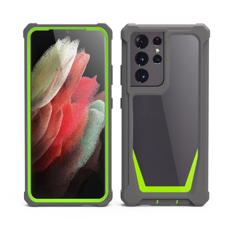 For Samsung Galaxy S21 Ultra 5G Stellar Space PC + TPU 360 Degree All-inclusive Shockproof Case