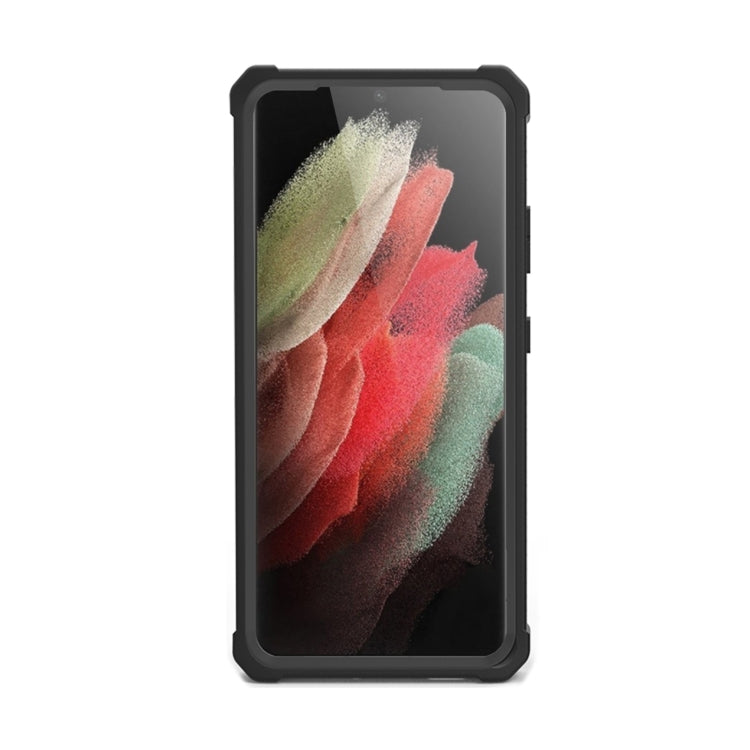 For Samsung Galaxy S21 Ultra 5G Stellar Space PC + TPU 360 Degree All-inclusive Shockproof Case