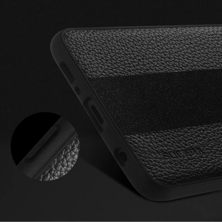 For Huawei Mate 30 SULADA Anti-slip TPU + Handmade Leather Protective Case